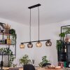 Koyoto Pendellampa, kullampa, Pendelbelysning Amber, Rökfärger, 4-ljuskällor