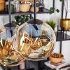 Ripoll Pendellampa, kullampa, Pendelbelysning Amber, 6-ljuskällor