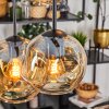 Ripoll Pendellampa, kullampa, Pendelbelysning Amber, 6-ljuskällor