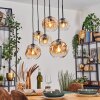 Ripoll Pendellampa, kullampa, Pendelbelysning Amber, Klart, 6-ljuskällor