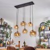 Ripoll Pendellampa, kullampa, Pendelbelysning Amber, Klart, 6-ljuskällor