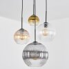 Koyoto Pendellampa, kullampa, Pendellampa Cluster Amber, Guld, Klart, Rökfärger, 4-ljuskällor