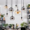 Koyoto Pendellampa, kullampa, Pendelbelysning Amber, Klart, Rökfärger, 8-ljuskällor