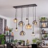 Koyoto Pendellampa, kullampa, Pendelbelysning Amber, Klart, Rökfärger, 8-ljuskällor