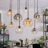 Ripoll Pendellampa, kullampa, Pendelbelysning Amber, Klart, Rökfärger, 8-ljuskällor