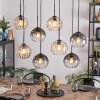 Koyoto Pendellampa, kullampa, Pendelbelysning Amber, Klart, Rökfärger, 8-ljuskällor