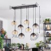 Koyoto Pendellampa, kullampa, Pendelbelysning Amber, Klart, Rökfärger, 8-ljuskällor