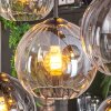 Koyoto Pendellampa, kullampa, Pendelbelysning Amber, Klart, Rökfärger, 8-ljuskällor