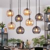 Koyoto Pendellampa, kullampa, Pendelbelysning Amber, Rökfärger, 8-ljuskällor