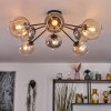 Koyoto Taklampa, kullampa 86 cm Amber, Klart, Rökfärger, 8-ljuskällor