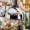 Gastor Pendellampa, kullampa, Pendelbelysning Amber, Krom, Klart, Rökfärger, 8-ljuskällor