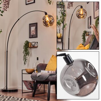 Ripoll Golvlampa Svart, 1-ljuskällor