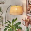 Sabadim Golvlampa Krom, Svart, 1-ljuskällor