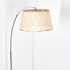 Sabadim Golvlampa Krom, Svart, 1-ljuskällor