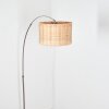 Cavaca Golvlampa, Båglampor Nickel matt, Svart, 1-ljuskällor