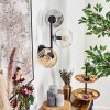 Koyoto kullampa, Vägglampa Amber, Klart, Rökfärger, 3-ljuskällor