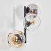 Koyoto kullampa, Vägglampa Amber, Klart, Rökfärger, 3-ljuskällor