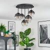 Koyoto Taklampa, kullampa 33 cm Klart, Rökfärger, 5-ljuskällor