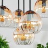 Koyoto Taklampa, kullampa 33 cm Amber, Klart, 5-ljuskällor