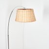 Cavaca Golvlampa Krom, Svart, 1-ljuskällor