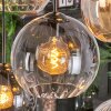 Koyoto Pendellampa, kullampa, Pendelbelysning Amber, Klart, Rökfärger, 8-ljuskällor