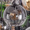 Koyoto Pendellampa, kullampa, Pendelbelysning Amber, Klart, Rökfärger, 8-ljuskällor