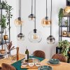 Koyoto Pendellampa, kullampa, Pendelbelysning Amber, Klart, Rökfärger, 6-ljuskällor