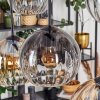 Koyoto Pendellampa, kullampa, Pendelbelysning Amber, Klart, Rökfärger, 6-ljuskällor