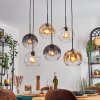 Koyoto Pendellampa, kullampa, Pendelbelysning Amber, Klart, Rökfärger, 6-ljuskällor