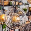 Koyoto Pendellampa, kullampa, Pendelbelysning Amber, Klart, Rökfärger, 6-ljuskällor