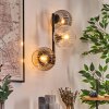 Koyoto kullampa, Vägglampa Amber, Klart, Rökfärger, 3-ljuskällor