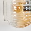 Koyoto kullampa, Vägglampa Amber, Klart, Rökfärger, 3-ljuskällor