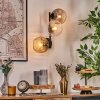 Ripoll kullampa, Vägglampa Amber, Klart, Rökfärger, 3-ljuskällor