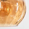 Koyoto Pendellampa, kullampa, Pendelbelysning Amber, Rökfärger, 6-ljuskällor