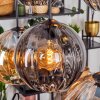 Koyoto Pendellampa, kullampa, Pendelbelysning Amber, Rökfärger, 6-ljuskällor