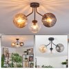 Koyoto Taklampa, kullampa Amber, Klart, Rökfärger, 3-ljuskällor
