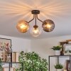 Koyoto Taklampa, kullampa Amber, Klart, Rökfärger, 3-ljuskällor