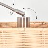 Cavaca Golvlampa Nickel matt, Svart, 1-ljuskällor
