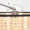 Ramila Golvlampa Nickel matt, Svart, 1-ljuskällor