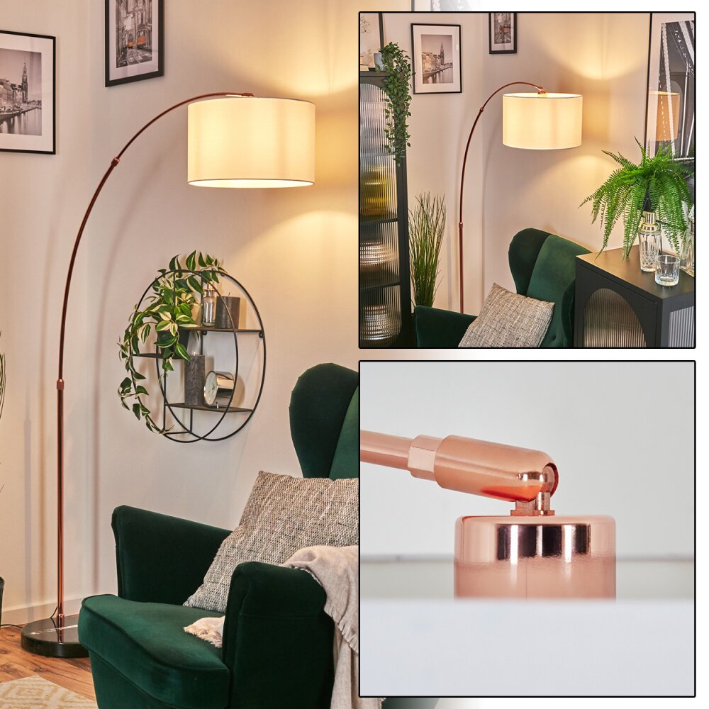 Bassagoda Golvlampa Kopparfärg, Svart, 1-ljuskällor main product photo