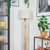 Soungou Golvlampa Naturfärger, Svart, 1-ljuskällor