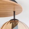 Koyoto Taklampa, kullampa Naturfärger, Svart, 3-ljuskällor
