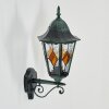 Hongkong vägglampa utomhus, Vägglampa Grön, Svart, 1-ljuskällor Hongkong vägglampa utomhus, Vägglampa Grön, Svart, 1-ljuskällor