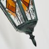 Hongkong vägglampa utomhus, Vägglampa Grön, Svart, 1-ljuskällor