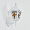 Naofe vägglampa utomhus, Vägglampa Vit, 1-ljuskällor