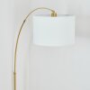 Soungou Golvlampa Mässing, Svart, 1-ljuskällor