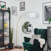 Bassagoda Golvlampa Mässing, Svart, 1-ljuskällor