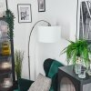 Soungou Golvlampa Nickel matt, Svart, 1-ljuskällor