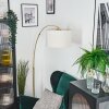 Bassagoda Golvlampa Mässing, Svart, 1-ljuskällor