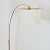 Bassagoda Golvlampa Mässing, Svart, 1-ljuskällor